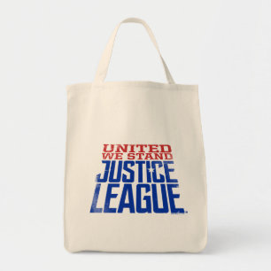 Justice League United We Stand Grafik Tragetasche