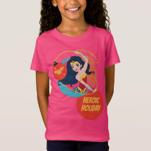 Justice League Wonder Woman Holiday Bauble T-Shirt