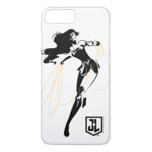 Justice League   Wonder Woman mit Lasso Pop Art Case-Mate iPhone Hülle