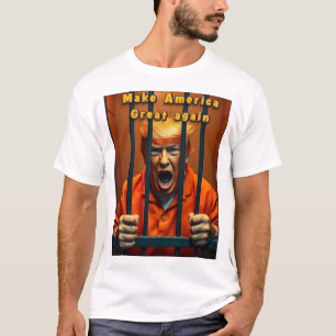 Justice MAGA Trump Unterstützung Kamala Walz Funny T-Shirt