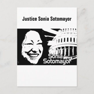 Justice Sotomayor Postkarte
