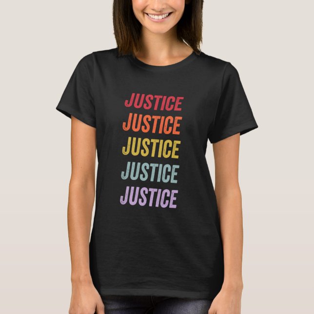 Justice T-Shirt (Vorderseite)
