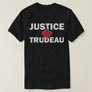 Justice Trudeau Canada Justine Trudeau lustig T-Shirt
