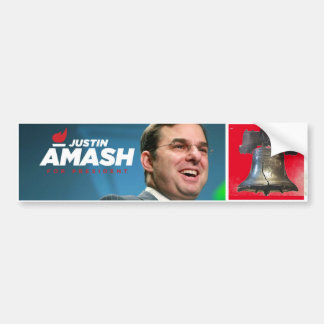 Justin Amash 2020 Autoaufkleber