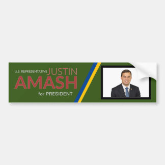Justin Amash für Präsident 2020 Autoaufkleber