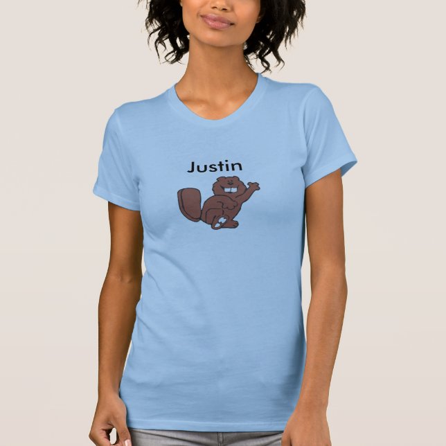 Justin-Biber T-Shirt (Vorderseite)