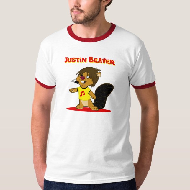 Justin-Biber T-Shirt (Vorderseite)
