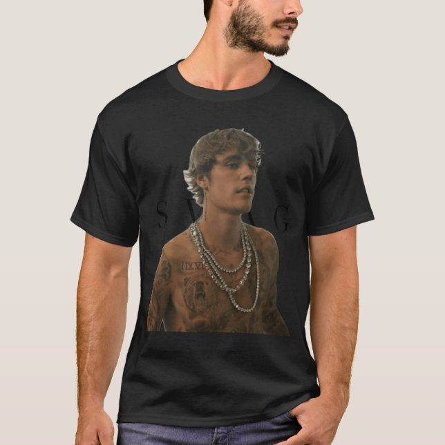 Justin Bieber1 lustig T-Shirt (Vorderseite)
