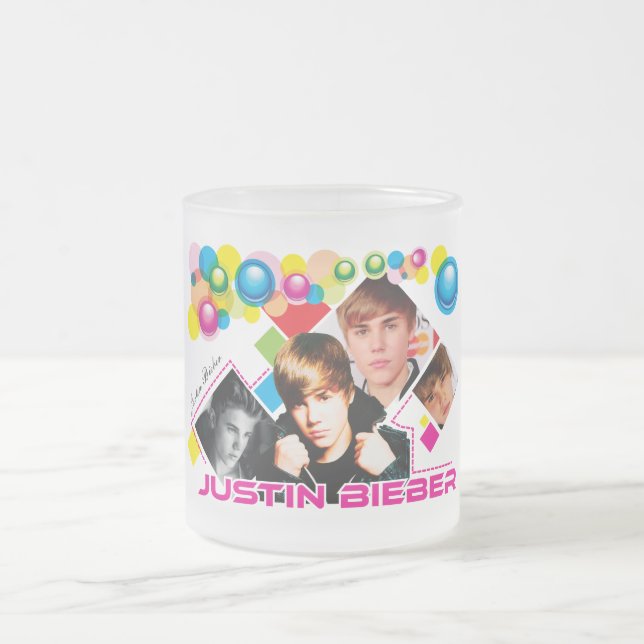 Justin Bieber Glastasse Mattglastasse (Mittel)