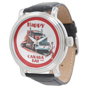 Justin Tru$#%: Bühne verlassen verlassen Armbanduhr