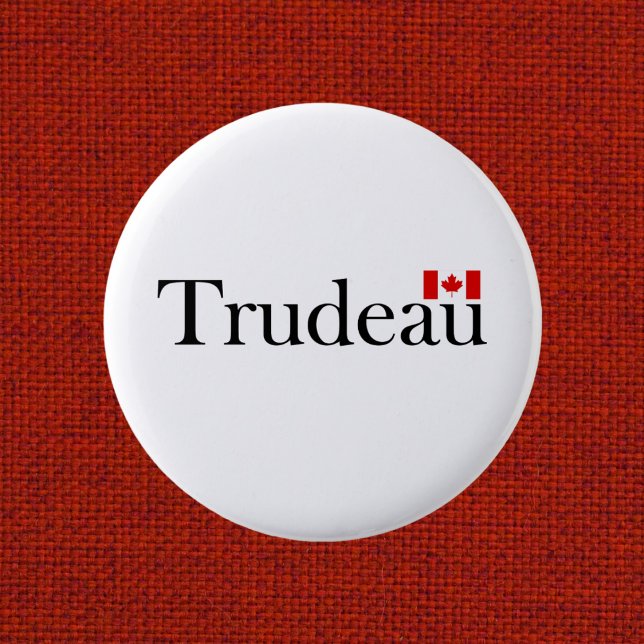 Justin Trudeau Offiziell Canadian Flag Light Color Button (Von Creator hochgeladen)