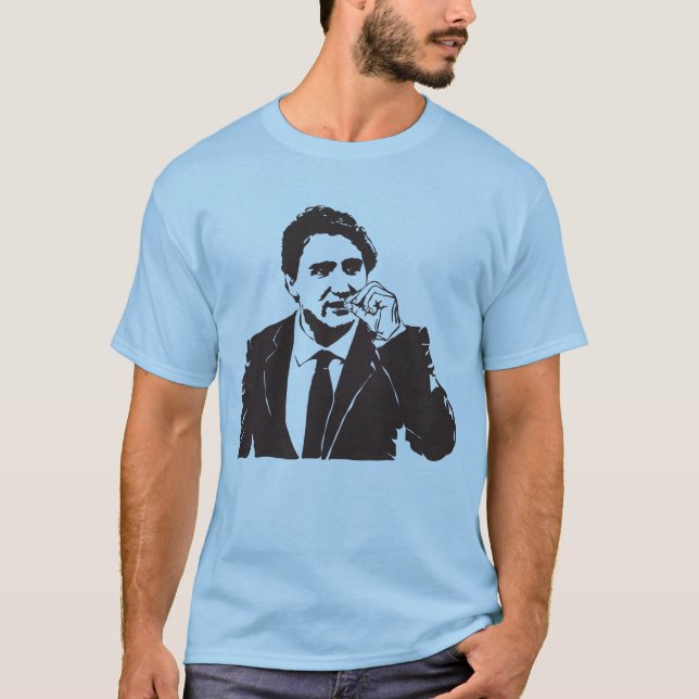 Justin Trudeau. T-Shirt (Vorderseite)
