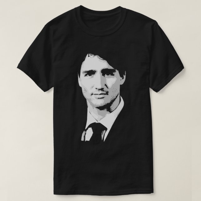 Justin Trudeau T-Shirt (Design vorne)