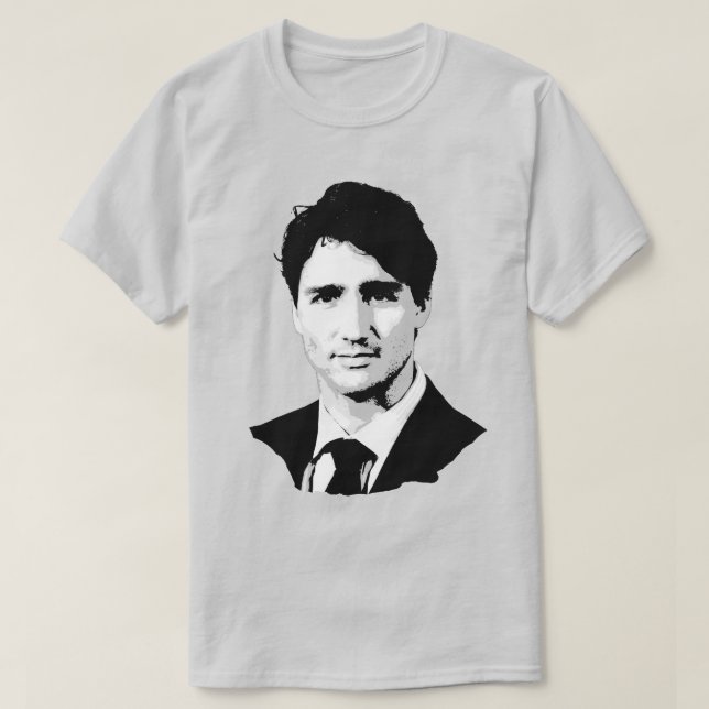 Justin Trudeau T-Shirt (Design vorne)