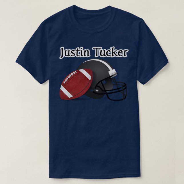 Justin Tucker 1 T-Shirt (Design vorne)