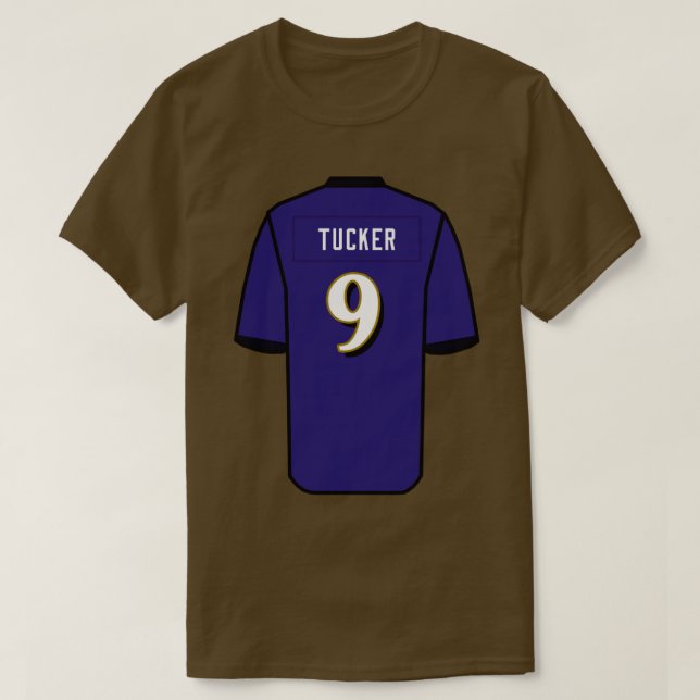 Justin Tucker Jersey T-Shirt (Design vorne)