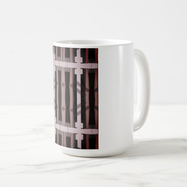 Justine's rosa Boudoir Kaffeetasse (VorderseiteRechts)