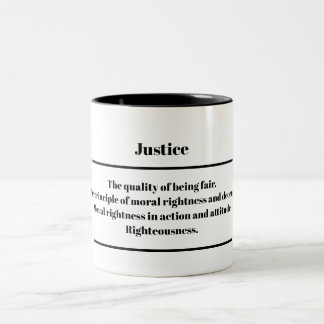 "Justiz" Definition Tasse