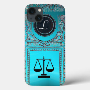 JUSTIZ JURISTISCHES BÜRO, ATTORNEY Monogram blau Case-Mate iPhone Hülle