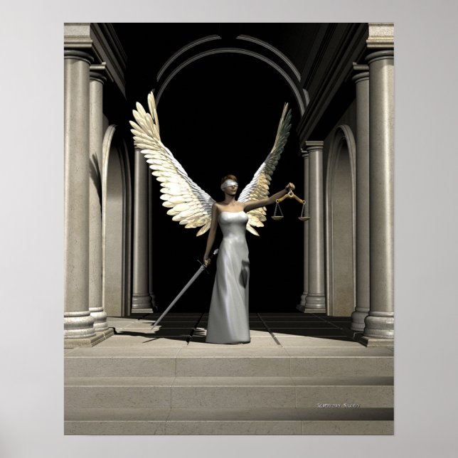 JUSTIZ POSTER (Vorne)