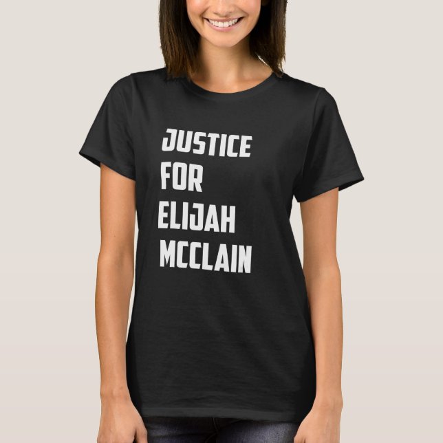 JUSTIZ VON ELIJAH MCCLAIN T-Shirt (Vorderseite)