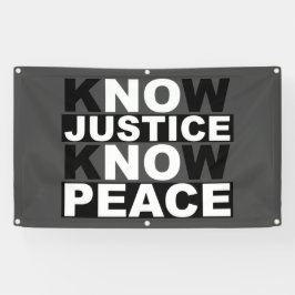 JUSTIZ WISSEN FRIEDEN BANNER