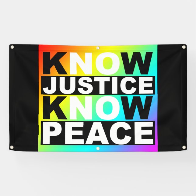JUSTIZ WISSEN FRIEDEN BANNER (Horizontal)