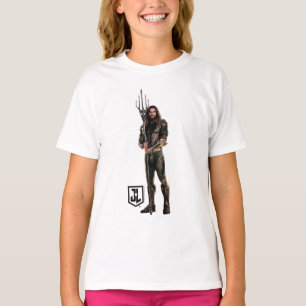 Justizbehörde Aquaman auf dem Schlachtfeld T-Shirt