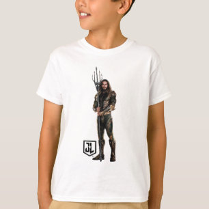 Justizbehörde Aquaman auf dem Schlachtfeld T-Shirt