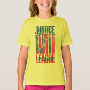 Justizbehörde Blue & Red Group Pop Art T-Shirt