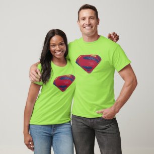 Justizbehörde  Brush & Halftone Superman Symbol T-Shirt