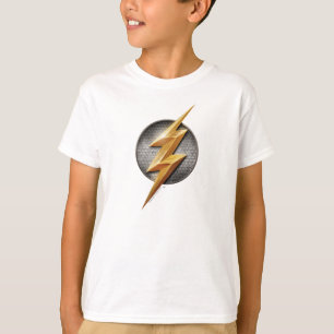Justizbehörde Das metallische Blitzsymbol T-Shirt