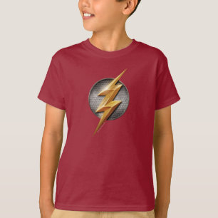 Justizbehörde  Das metallische Blitzsymbol T-Shirt