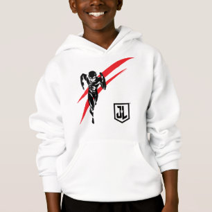 Justizbehörde Flash Running Noir Pop Art Hoodie