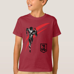 Justizbehörde  Flash Running Noir Pop Art T-Shirt