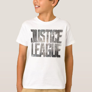 Justizbehörde  Metallisches Logo der Gerechtigkeit T-Shirt