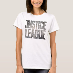 Justizbehörde  Metallisches Logo der Gerechtigkeit T-Shirt