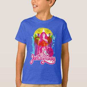 Justizbehörde  Retro Group & Logo Pop Art T-Shirt