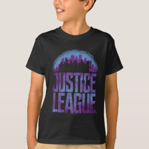 Justizbehörde  Silhouette der Gerechtigkeitsliga T-Shirt
