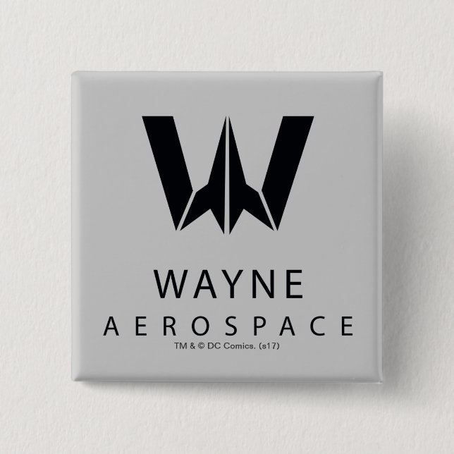 Justizbehörde| Wayne Aerospace Logo Button (Vorderseite)