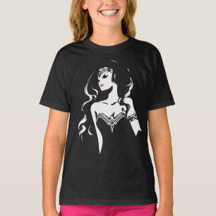 Justizbehörde  Woman Noir Pop Art T-Shirt