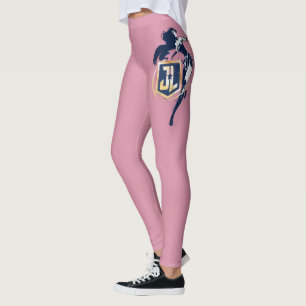 Justizbehörde  Wonder Woman & JL Icon Pop Art Leggings
