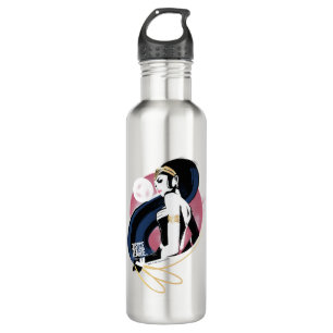 Justizbehörde  Wonder Woman Profile Pop Art Trinkflasche