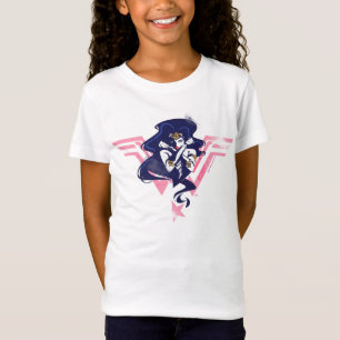 Justizbehörde Wonder Woman & Symbol Pop Art T-Shirt