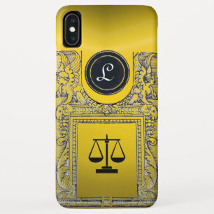 JUSTIZBÜRO, ATTORNEY YELLOW Monogram Case-Mate iPhone Hülle