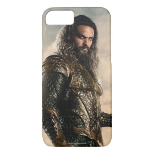 Justizielle Liga   Aquaman auf dem Schlachtfeld iPhone 8/7 Hülle