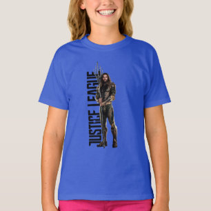 Justizielle Liga   Aquaman auf dem Schlachtfeld T-Shirt