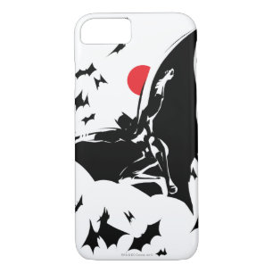 Justizielle Liga   Batman in der Cloud of Bats Pop iPhone 8/7 Hülle