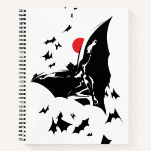 Justizielle Liga Batman in der Cloud of Bats Pop Notizbuch