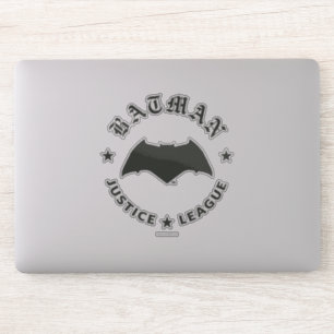 Justizielle Liga   Batman Retro Bat Emblem Aufkleber